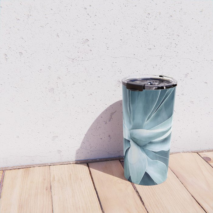 Bursting into life - teal Travel Mug Gallery Image 4