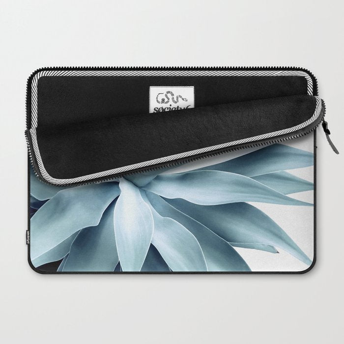 Bursting into life - teal Laptop Sleeve Gallery Image 2
