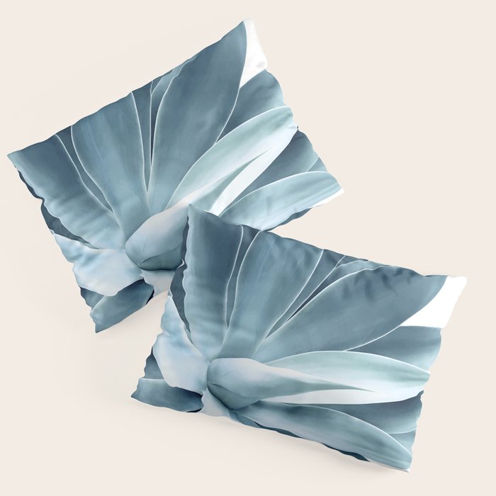 Bursting into life - teal Pillow Sham Gallery Image 3
