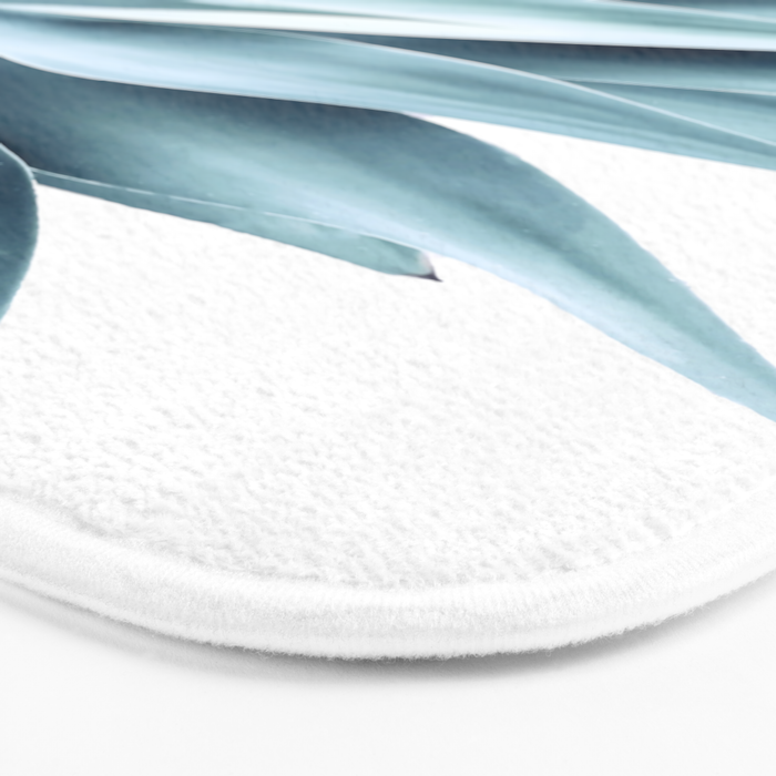 Bursting into life - teal Bath Mat Gallery Image 3