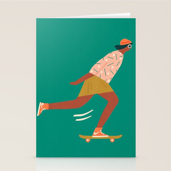 Skate Babe Stationery Card Gallery Image 2