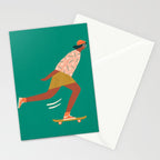 Skate Babe Stationery Card Gallery Image 2