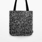 Onyx: Mid Century Abstract Art Tote Bag Gallery Image 1