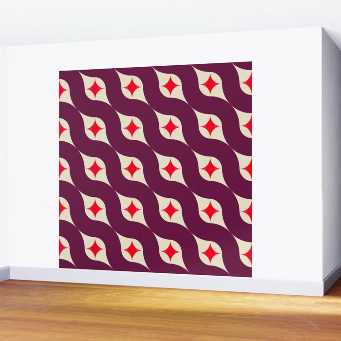 contemporary pattern no2 Wall Mural Gallery Image 2