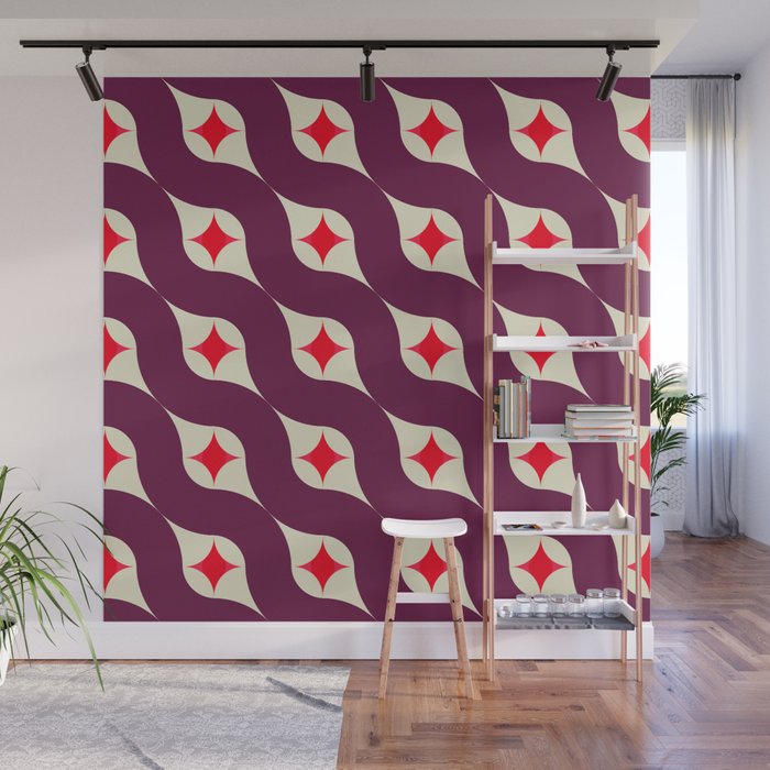 contemporary pattern no2 Wall Mural Gallery Image 1