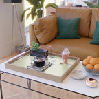 Lion on dandelion Serving Tray Gallery Image 2