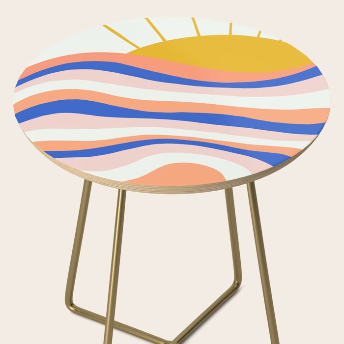 sunrise surf Side Table Gallery Image 2