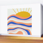 sunrise surf Wall Mural Gallery Image 2