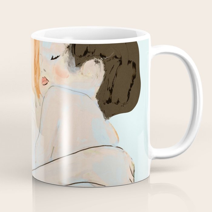 Mother and Child ,Gustav Klimt ,The Three Ages of Woman (detail) 3 Coffee Mug Gallery Image 1