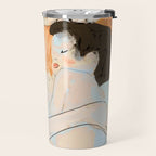 Mother and Child ,Gustav Klimt ,The Three Ages of Woman (detail) 3 Travel Mug Gallery Image 2