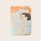 Mother and Child ,Gustav Klimt ,The Three Ages of Woman (detail) 3 Bath Mat Gallery Image 1
