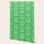 Peace Symbols - Green Wallpaper Gallery Image 2