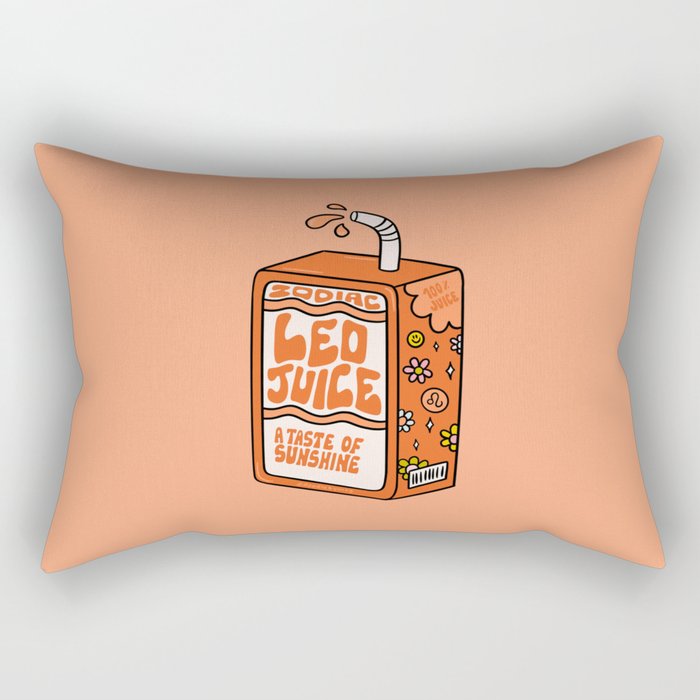 Leo Juice Box Rectangular Pillow Gallery Image 2