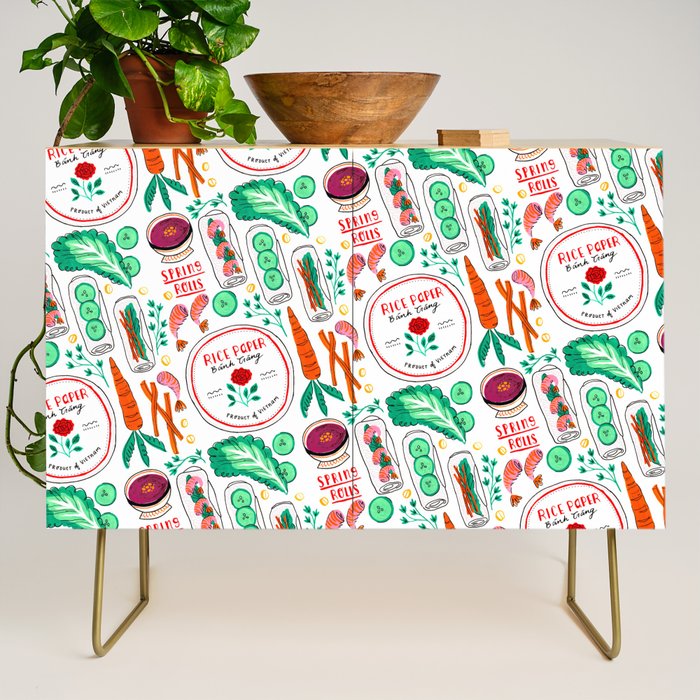 Vietnamese Spring Rolls Credenza Gallery Image 1
