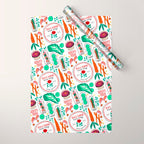 Vietnamese Spring Rolls Wrapping Paper Gallery Image 1