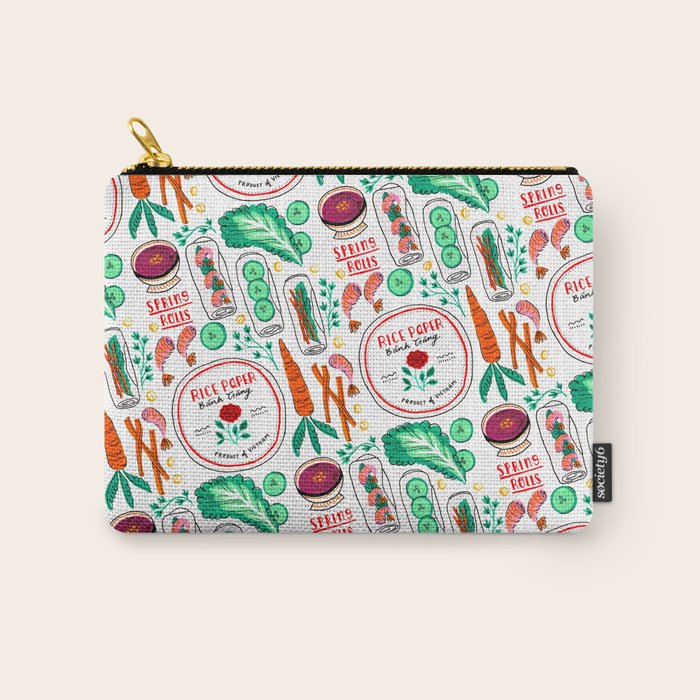 Vietnamese Spring Rolls Carry All Pouch Gallery Image 1