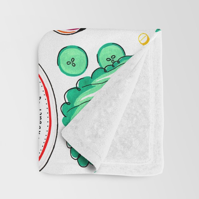 Vietnamese Spring Rolls Throw Blanket Gallery Image 3