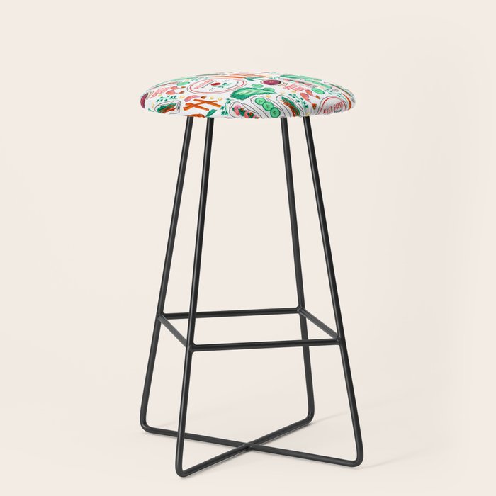 Vietnamese Spring Rolls Stool Gallery Image 1