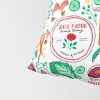 Vietnamese Spring Rolls Pillow Sham Gallery Image 4