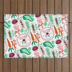Vietnamese Spring Rolls Outdoor Rug Gallery Image 1