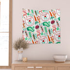 Vietnamese Spring Rolls Wall Tapestry Gallery Image 2
