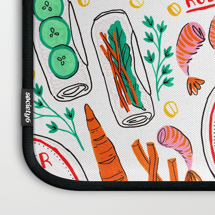 Vietnamese Spring Rolls Laptop Sleeve Gallery Image 3