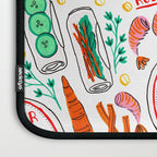 Vietnamese Spring Rolls Laptop Sleeve Gallery Image 3