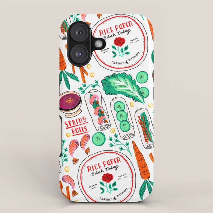 Vietnamese Spring Rolls iPhone Case Gallery Image 1