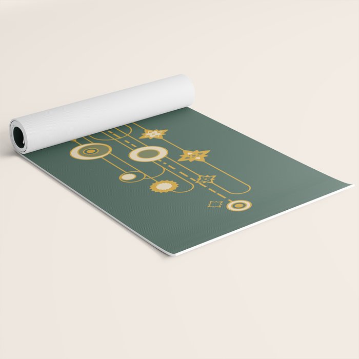 Writing on the sky Yoga Mat Gallery Image 2