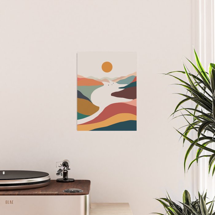 Cat Landscape 190 Poster Gallery Image 2