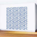 Dark Blue Fish Wall Mural Gallery Image 2