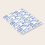 Dark Blue Fish Notebook Gallery Image 2