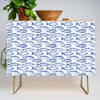 Dark Blue Fish Credenza Gallery Image 1