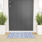 Dark Blue Fish Welcome Mat Gallery Image 3