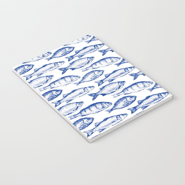 Dark Blue Fish Notebook Gallery Image 3