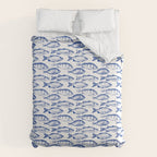 Dark Blue Fish Comforter Gallery Image 6