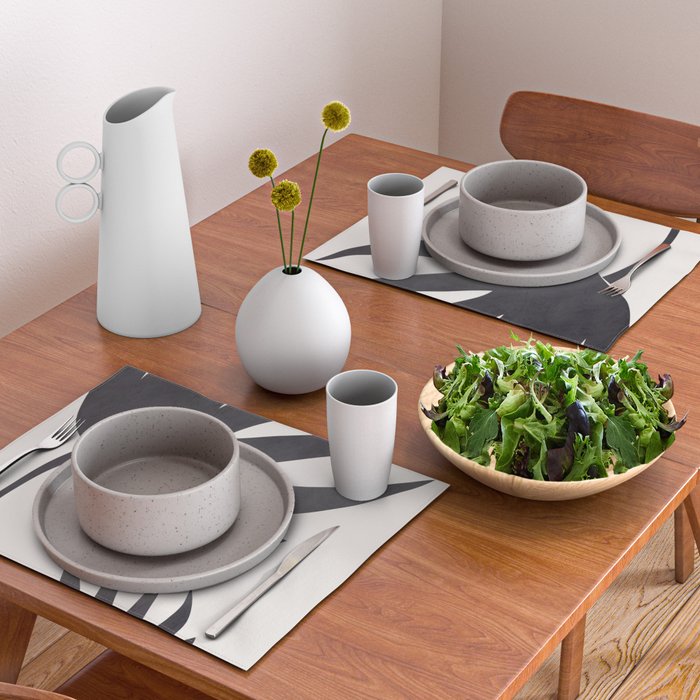 Abstract Minimal -Plant Placemat Gallery Image 2