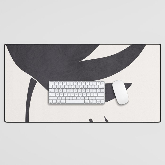 Abstract Minimal -Plant Desk Mat Gallery Image 1