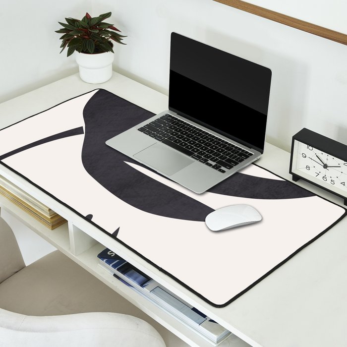 Abstract Minimal -Plant Desk Mat Gallery Image 2