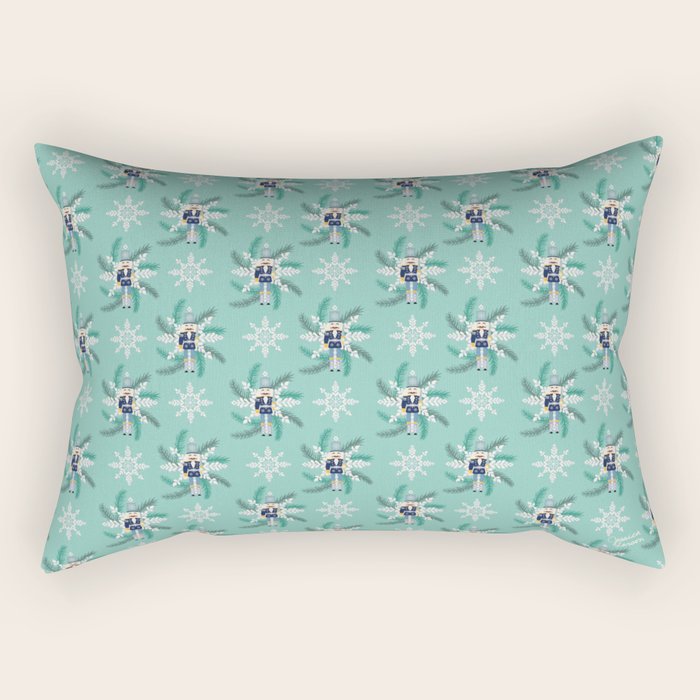 Snowflake Nutracker Rectangular Pillow Gallery Image 1