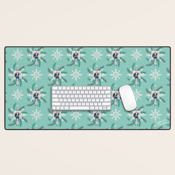 Snowflake Nutracker Desk Mat Gallery Image 1