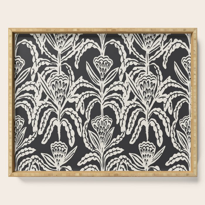 MAISEY NEUTRAL DARK Serving Tray Gallery Image 1