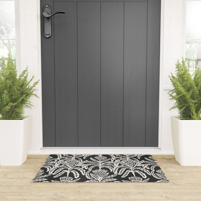 MAISEY NEUTRAL DARK Welcome Mat Gallery Image 3