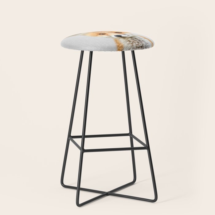 Baby Fox - Colorful Stool Gallery Image 1