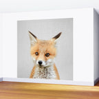 Baby Fox - Colorful Wall Mural Gallery Image 2