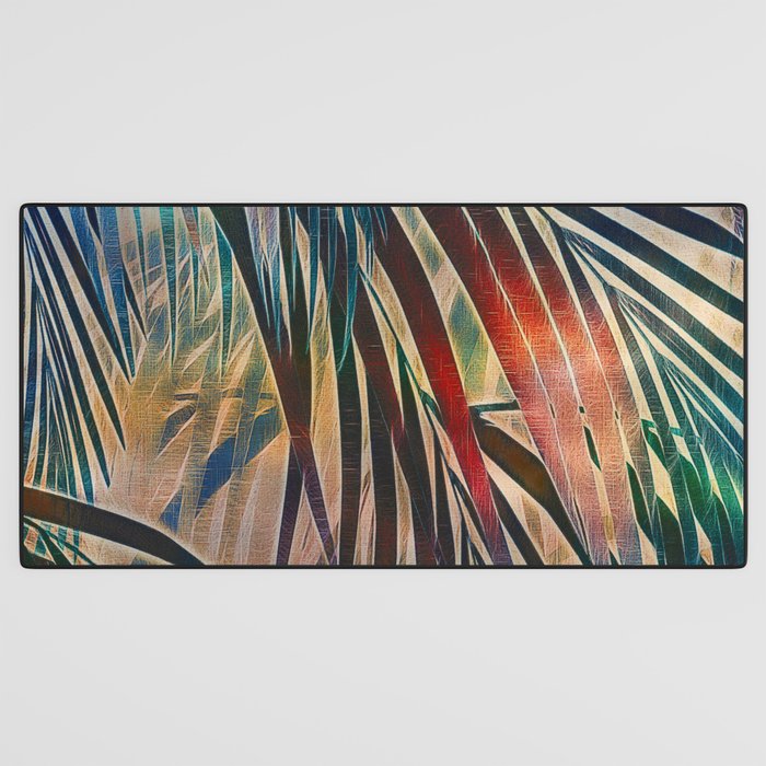 Tropical Sunset Desk Mat Gallery Image 3