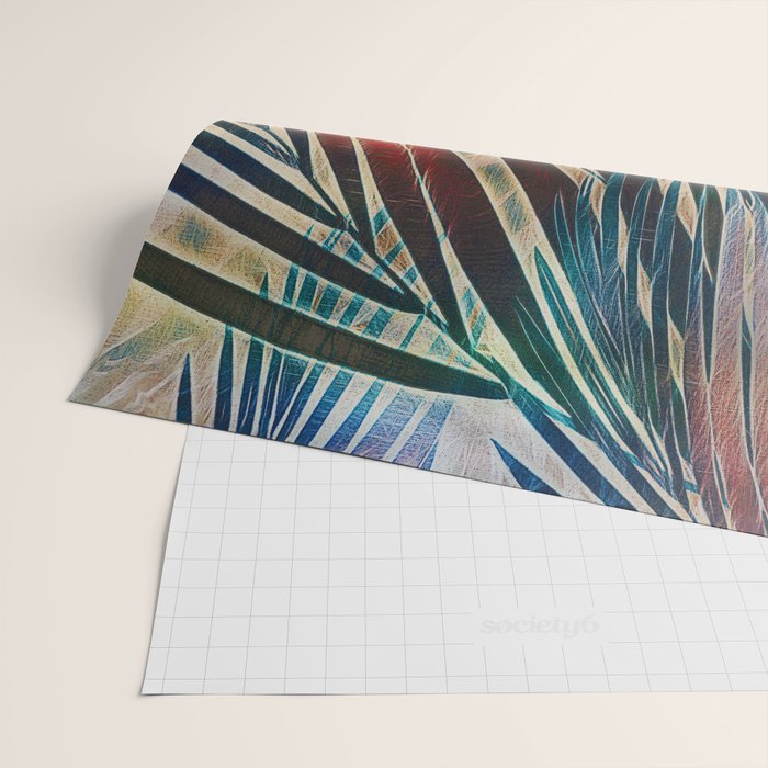 Tropical Sunset Wrapping Paper Gallery Image 2