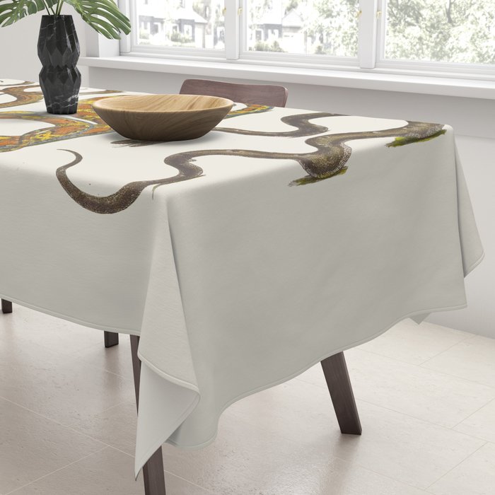 Albertus Seba Snakes Illustration  Tablecloth Gallery Image 3