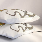 Albertus Seba Snakes Illustration  Pillow Sham Gallery Image 3