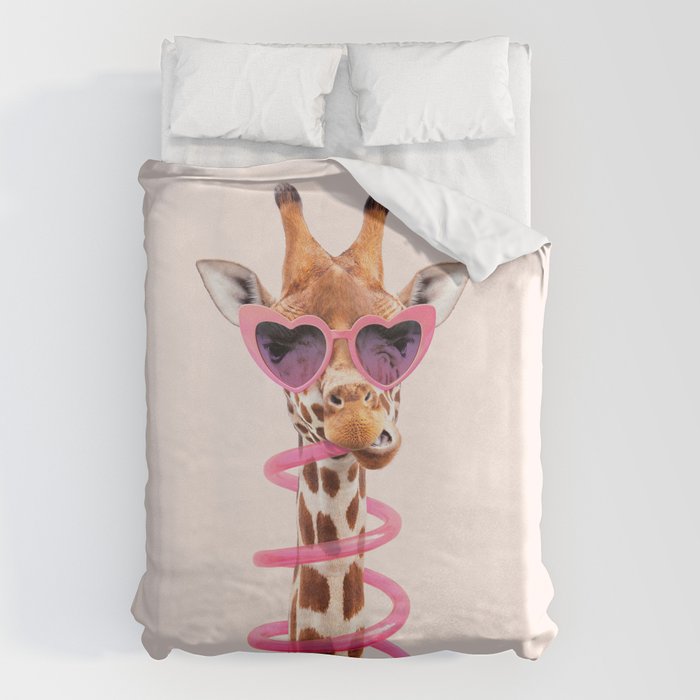 THIRSTY GIRAFFE Duvet Cover Gallery Image 6